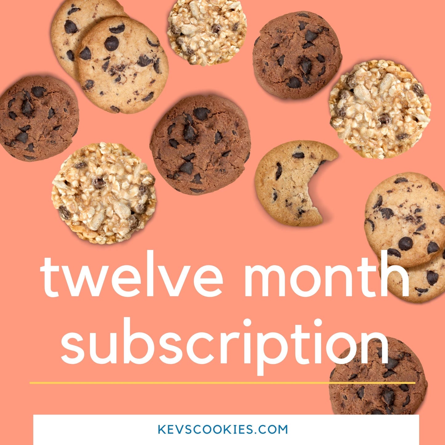 12 - Month Subscription + 2 Free Months - Kev's Cookies